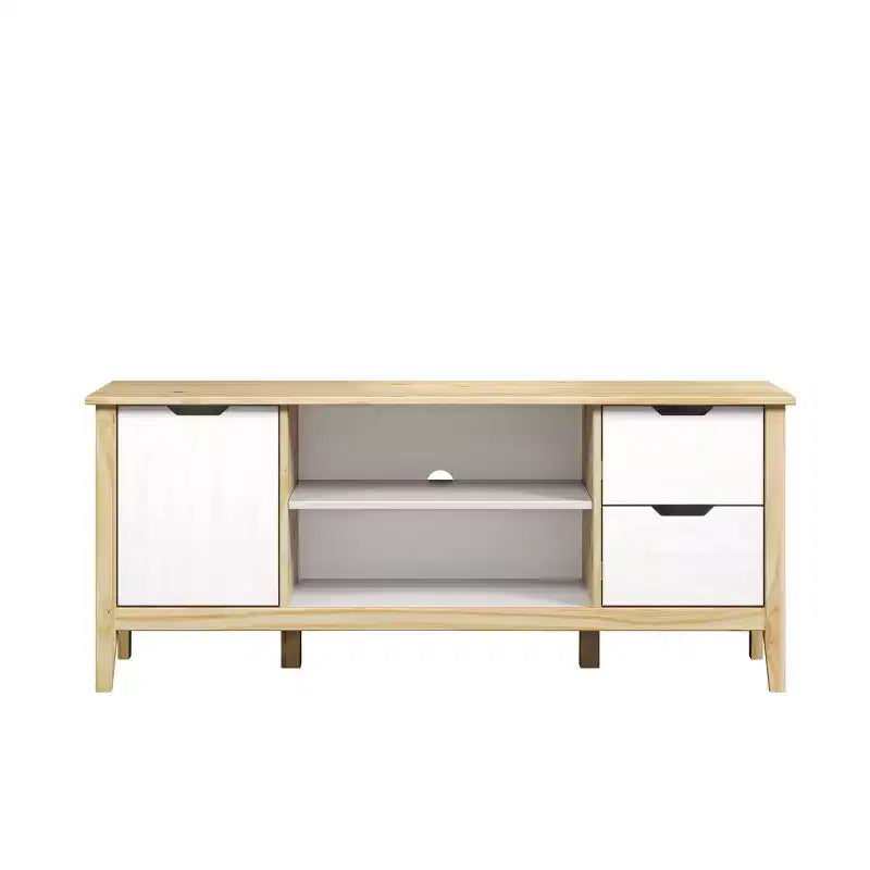 Console média en bois