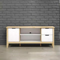 Console média en bois