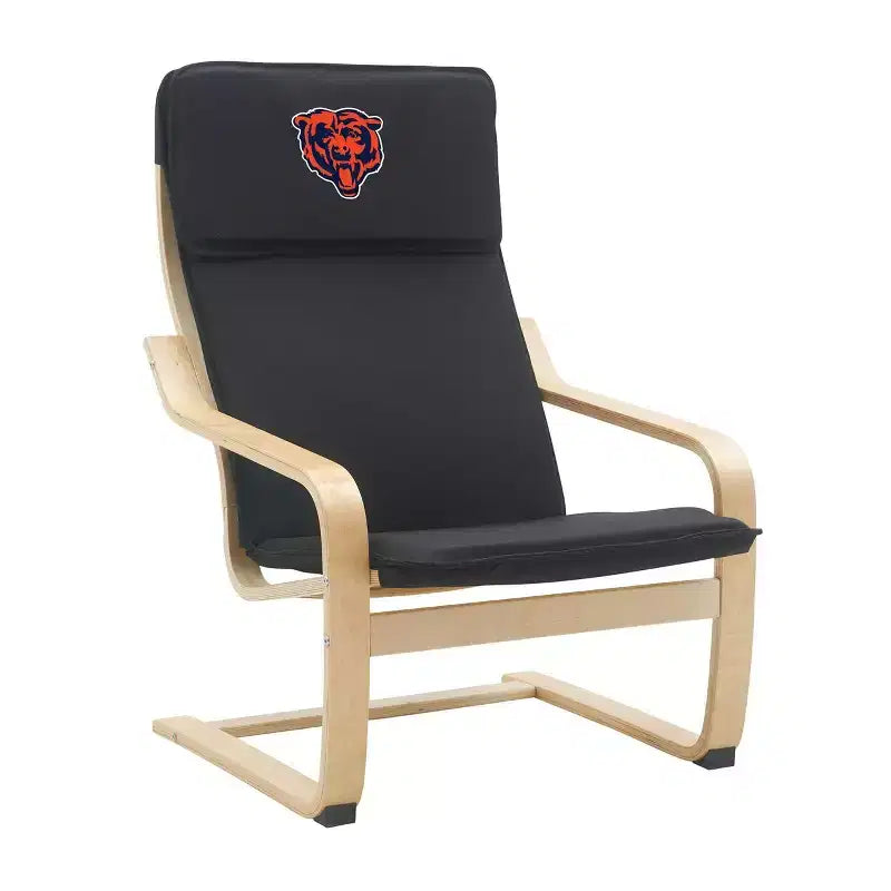 Chaise décorative en bois courbé