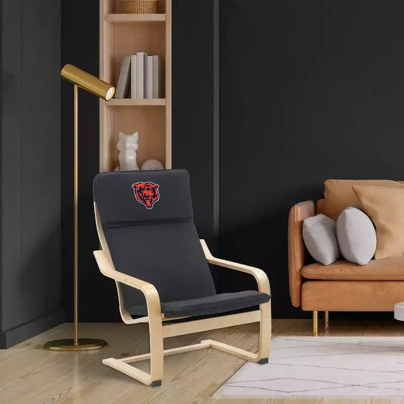 Chaise décorative en bois courbé