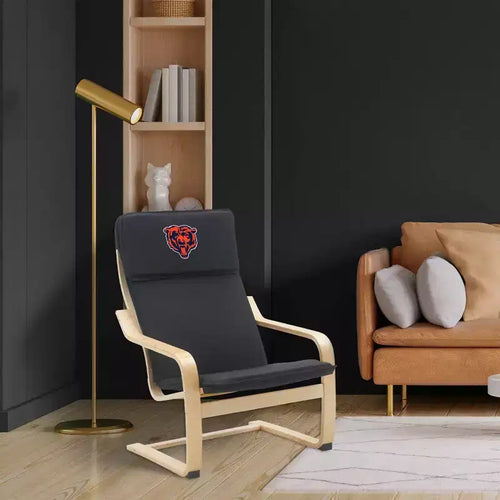 Chaise décorative en bois courbé
