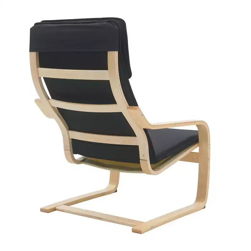 Chaise décorative en bois courbé