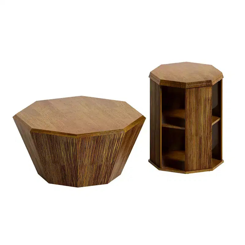Table basse octogonale