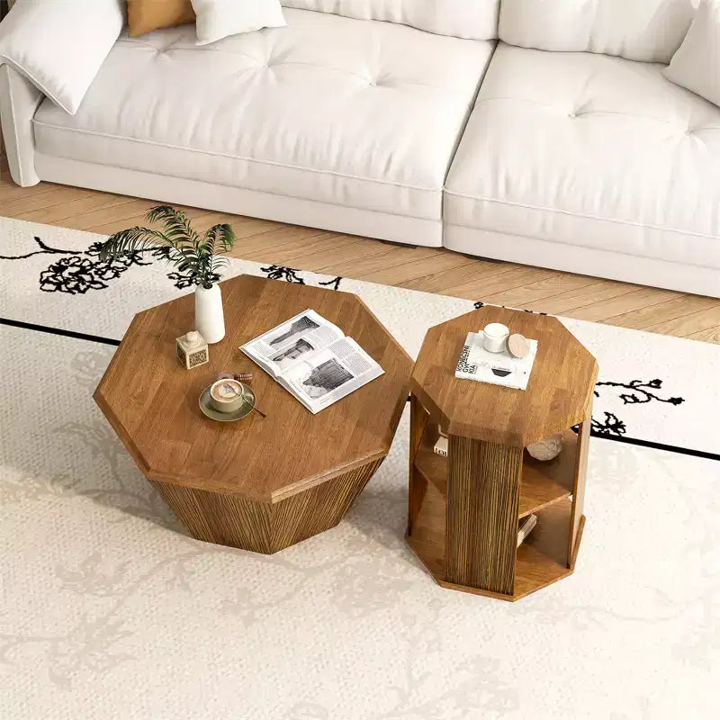 Table basse octogonale