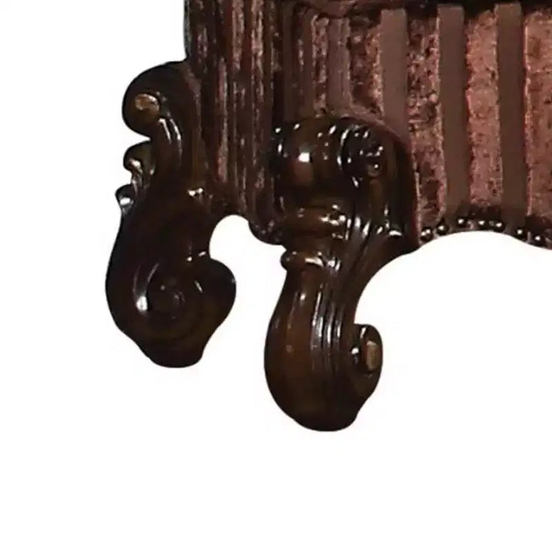 Chaise décorative — Finition cerisier et chêne