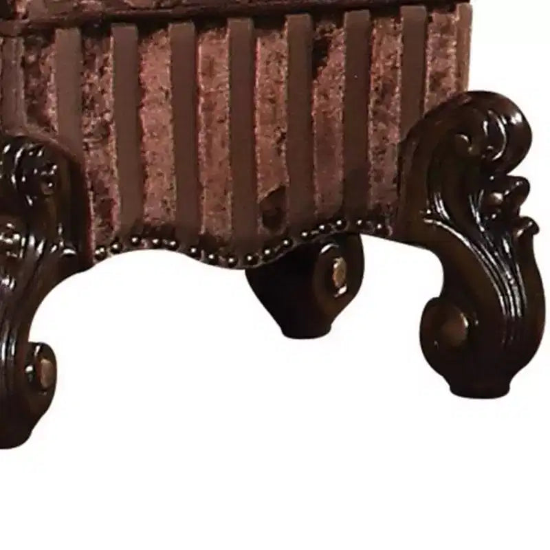Chaise décorative — Finition cerisier et chêne