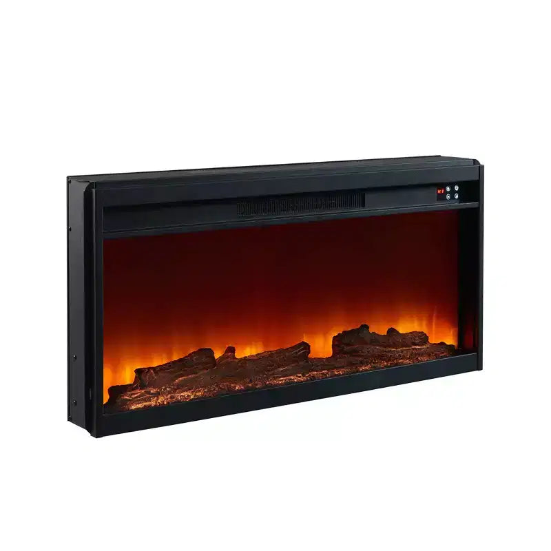 Meuble TV avec cheminée
