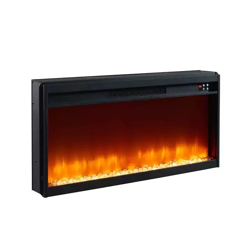 Meuble TV avec cheminée