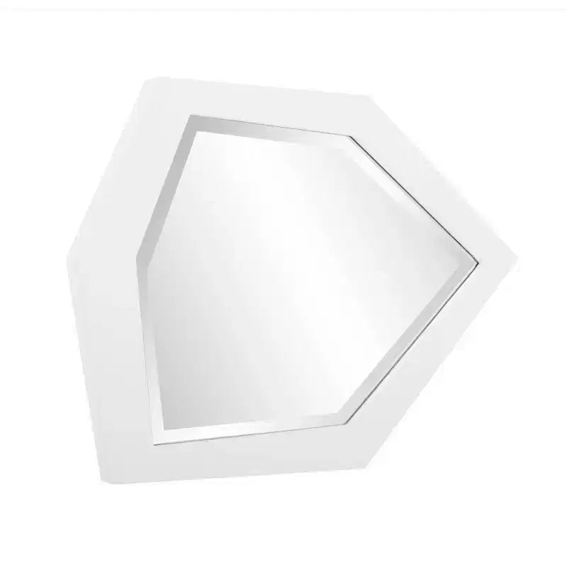 Miroir mural asymétrique abstrait contemporain