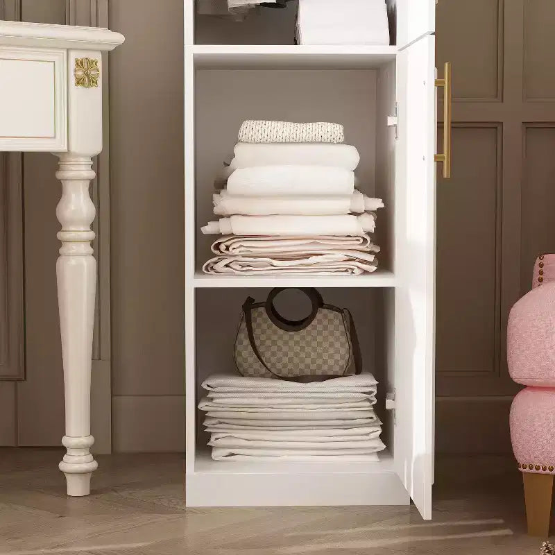Armoire modulaire blanche