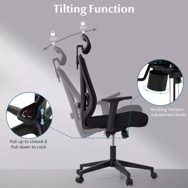 Chaise de bureau ergonomique