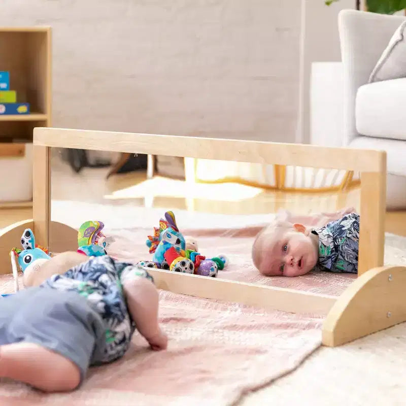 Miroir bidirectionnel (sans tain) en bois pour enfants