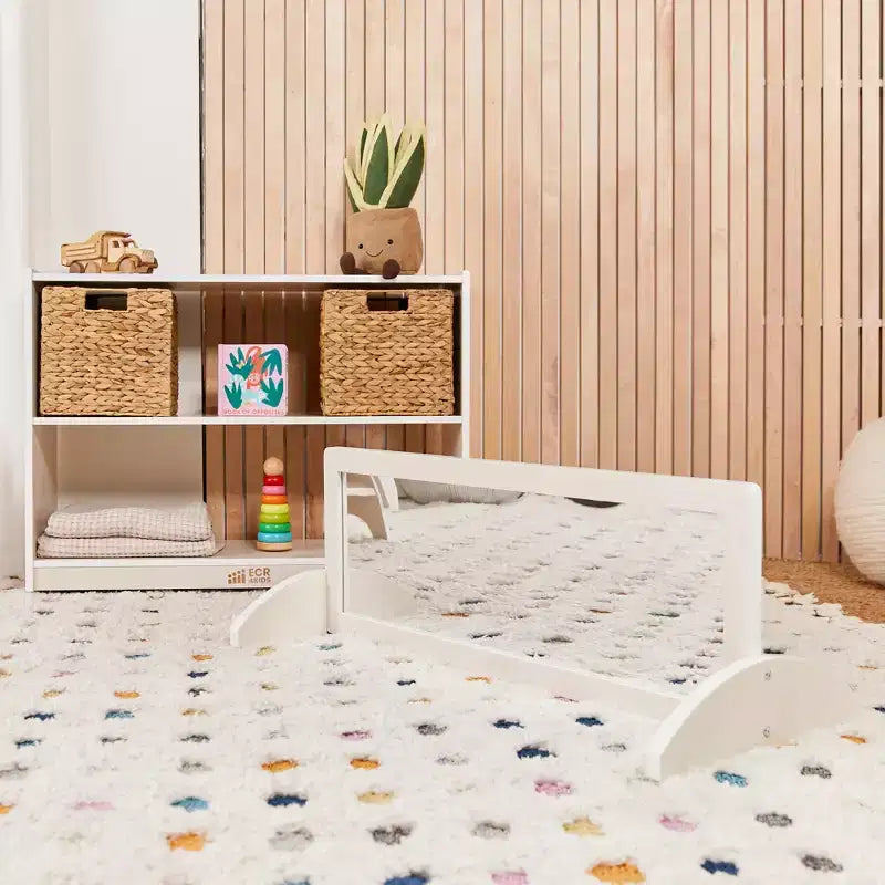 Miroir bidirectionnel (sans tain) en bois pour enfants