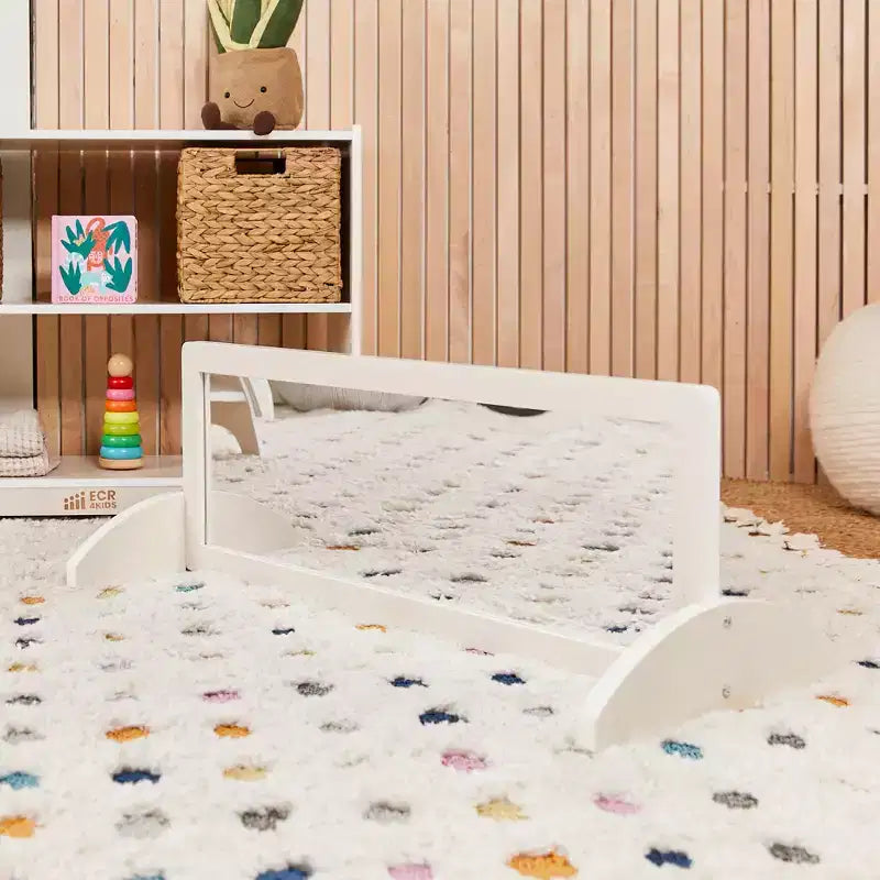 Miroir bidirectionnel (sans tain) en bois pour enfants