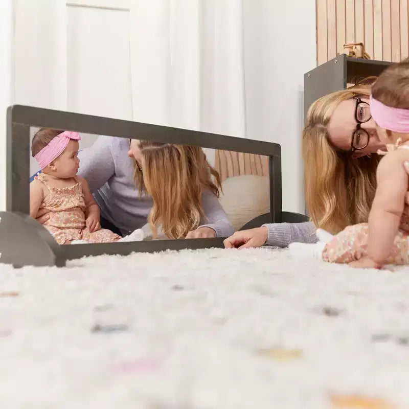 Miroir bidirectionnel (sans tain) en bois pour enfants