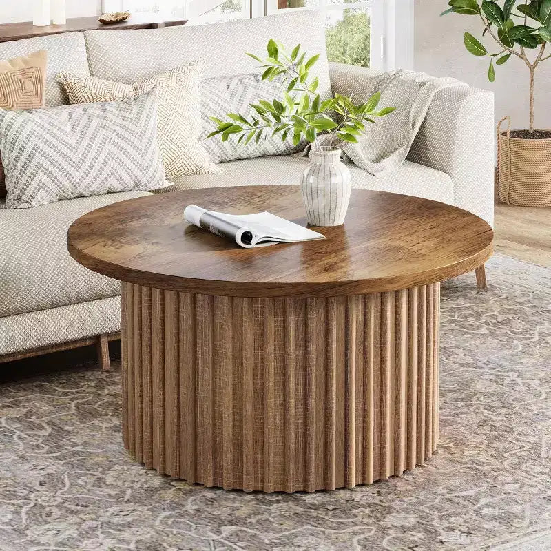 Table basse ronde