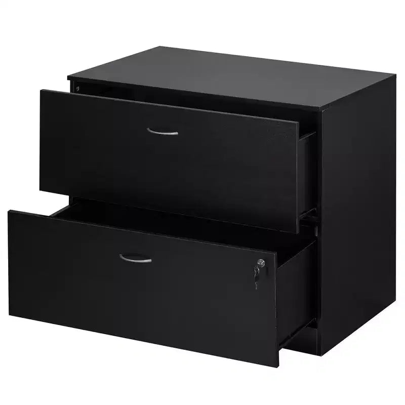 Meuble de classement à tirettes en bois