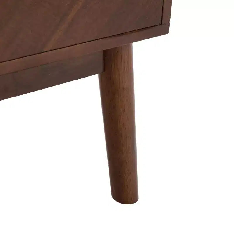 Table de chevet à deux tiroirs