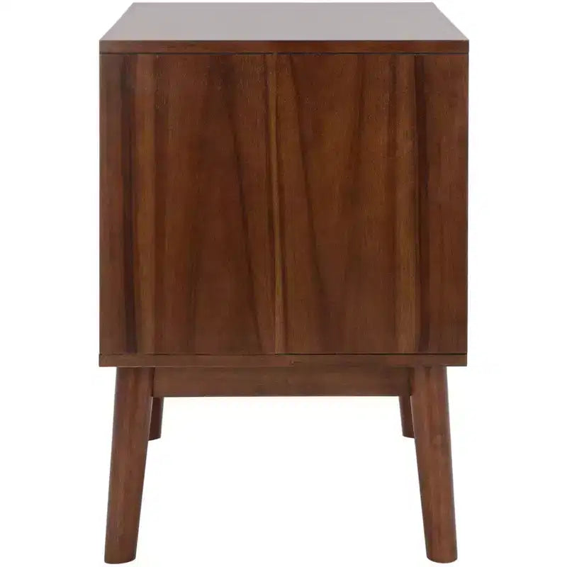 Table de chevet à deux tiroirs