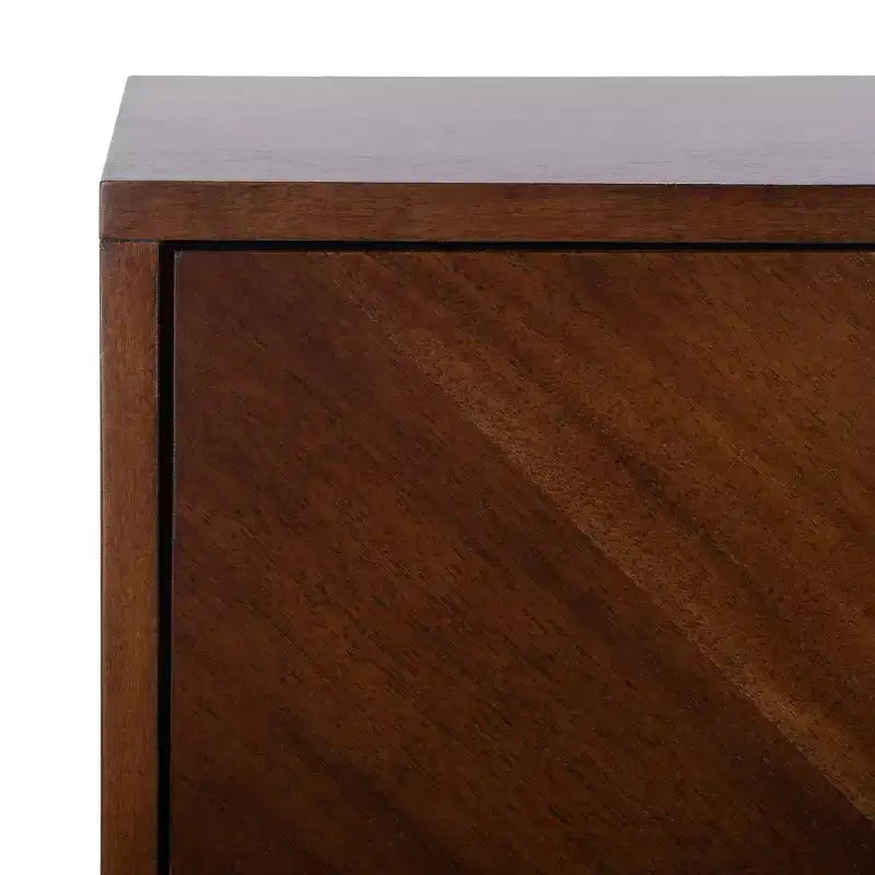 Table de chevet à deux tiroirs