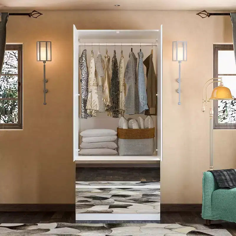 Armoire blanche