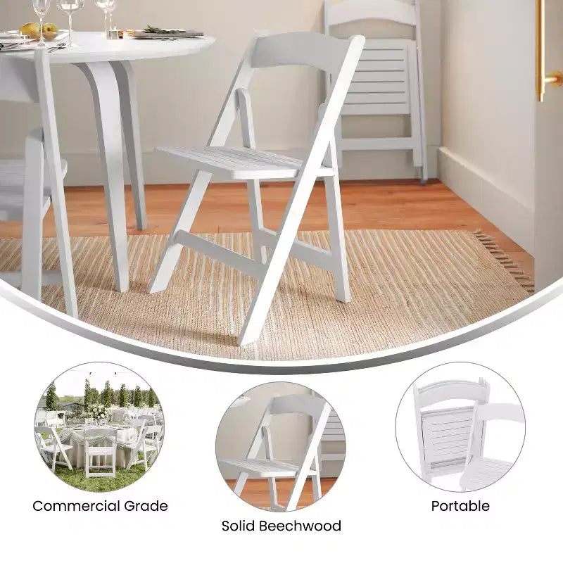 chaises de salle à manger en bois massif