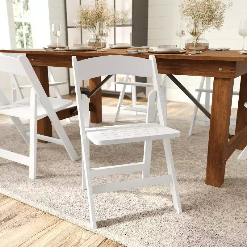 chaises de salle à manger en bois massif