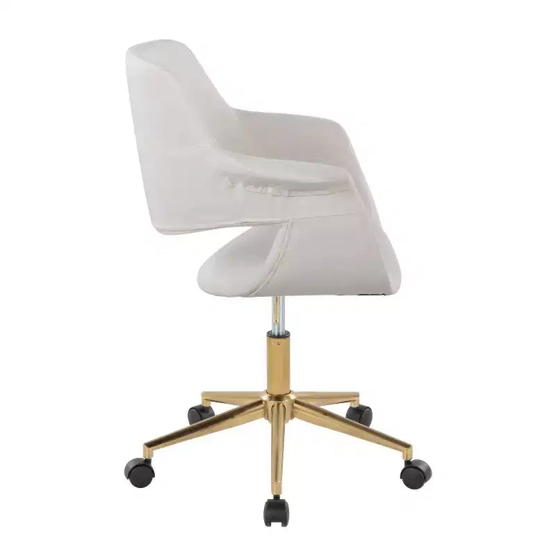 Chaise de bureau au style rétro