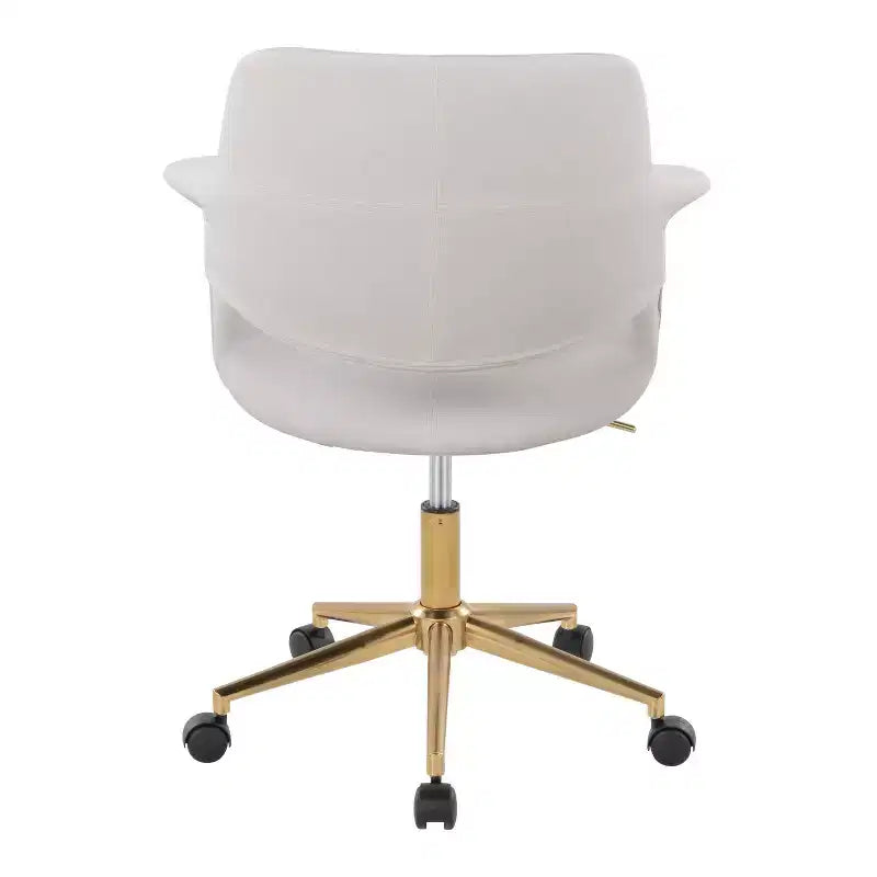 Chaise de bureau au style rétro