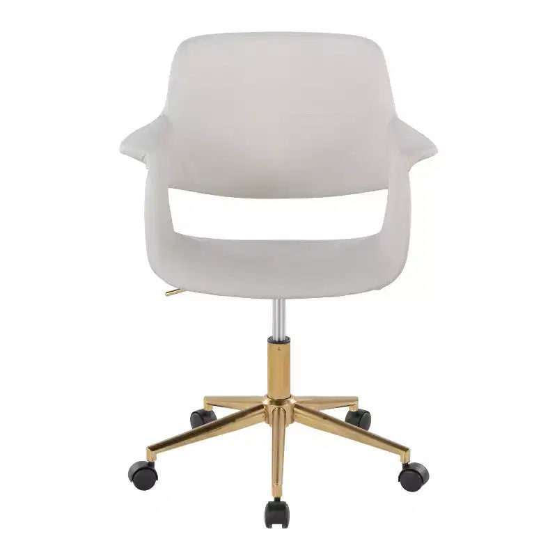 Chaise de bureau au style rétro