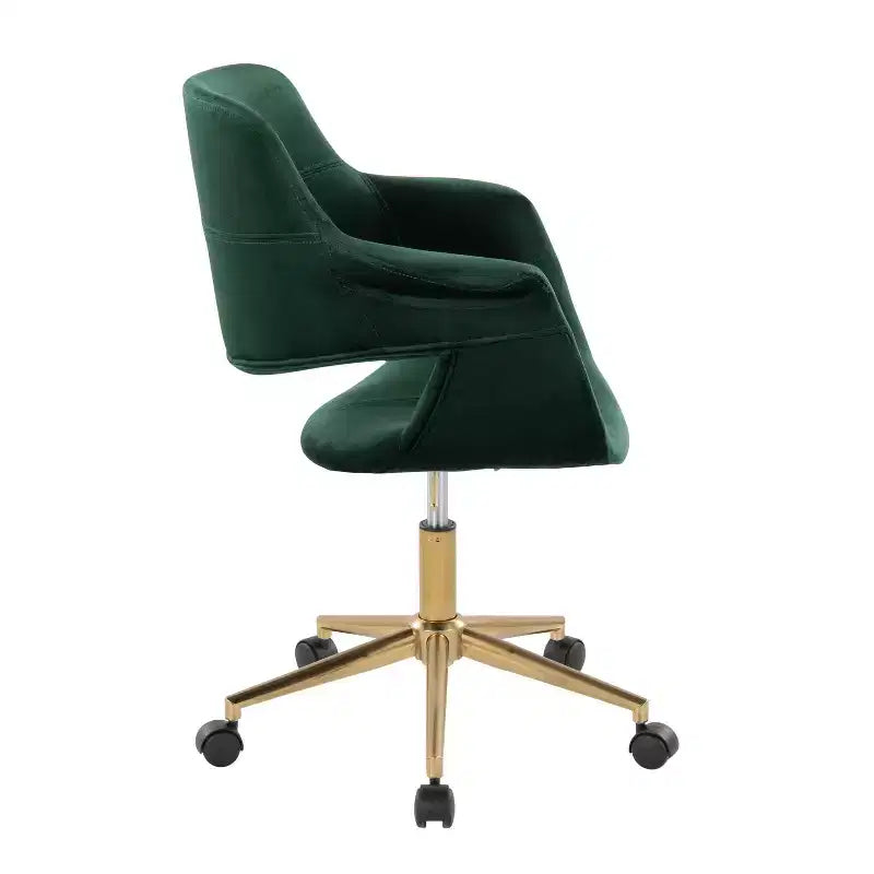 Chaise de bureau au style rétro