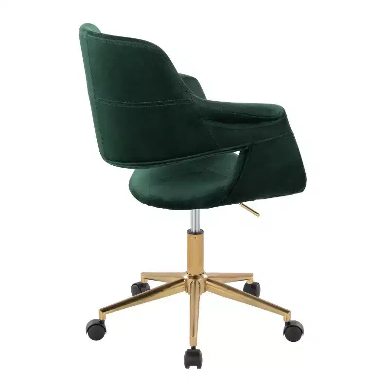 Chaise de bureau au style rétro