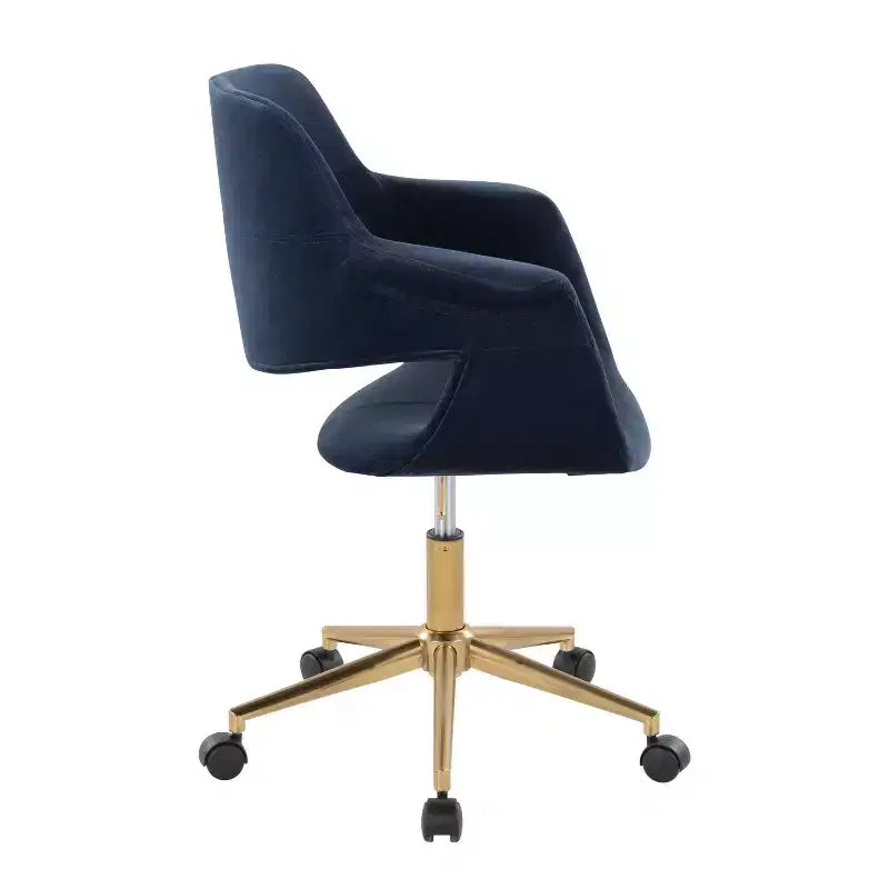 Chaise de bureau au style rétro