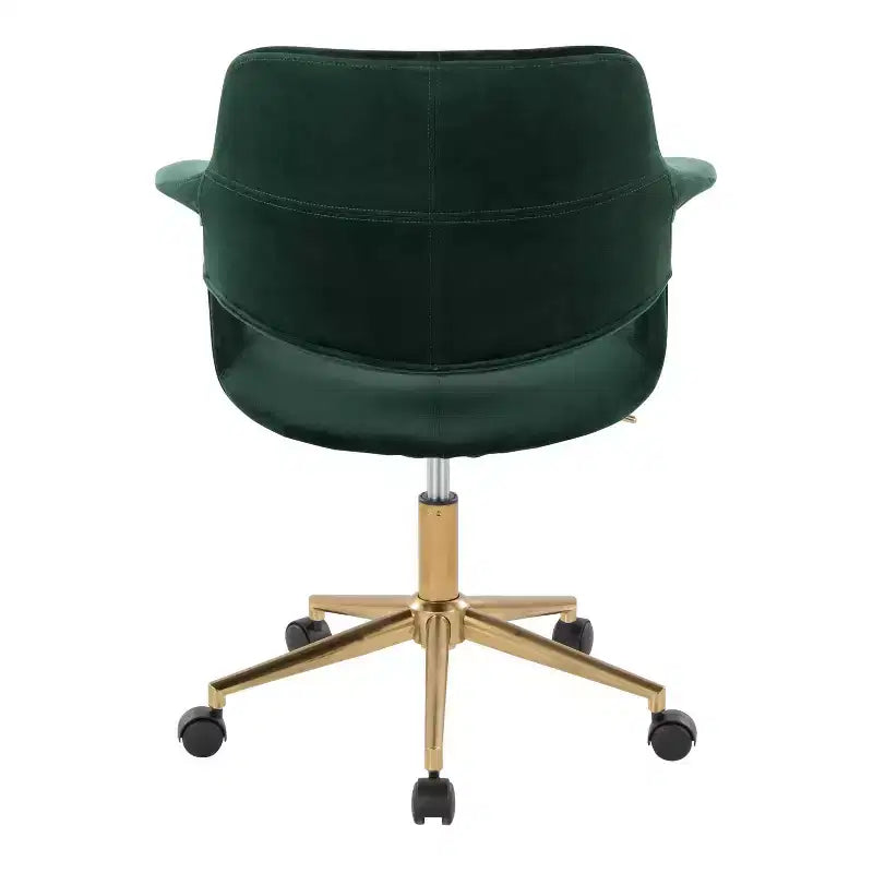 Chaise de bureau au style rétro