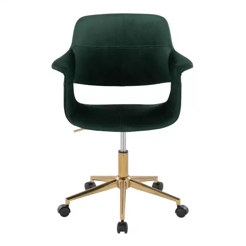 Chaise de bureau au style rétro