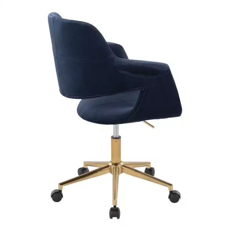 Chaise de bureau au style rétro