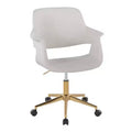Chaise de bureau au style rétro