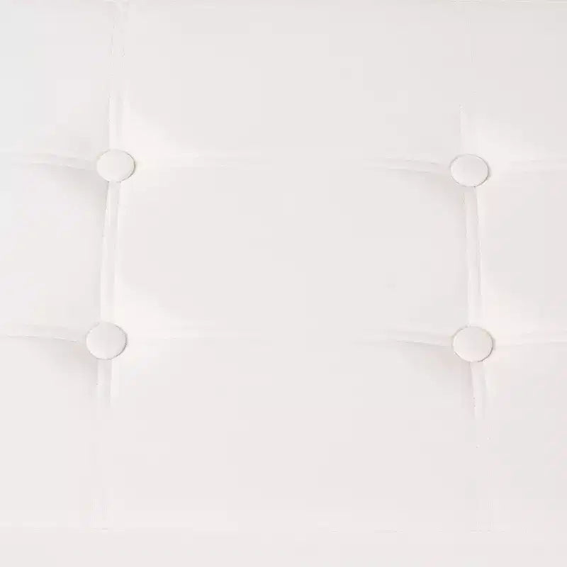 Repose-pieds de rangement pliant en velours