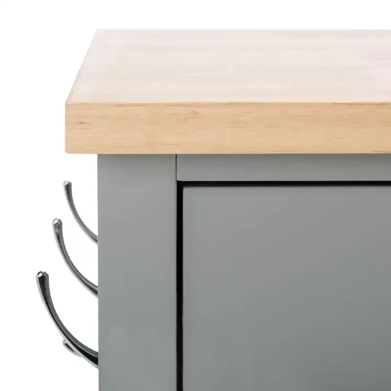 Étagère de rangement à double tiroir et double couche avec porte simple