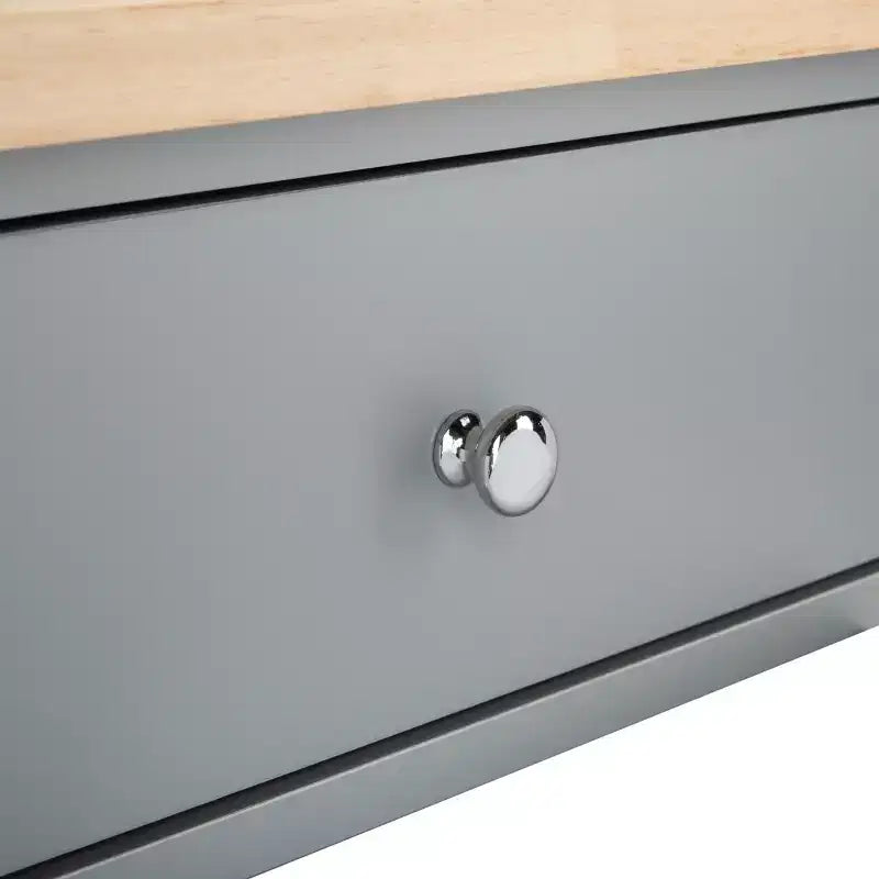 Étagère de rangement à double tiroir et double couche avec porte simple