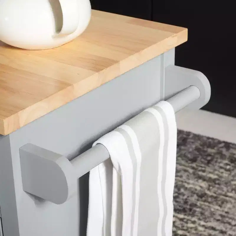 Étagère de rangement à double tiroir et double couche avec porte simple