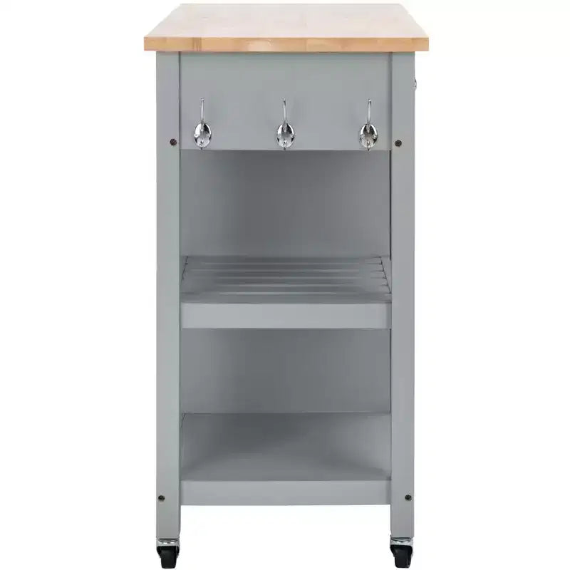 Étagère de rangement à double tiroir et double couche avec porte simple