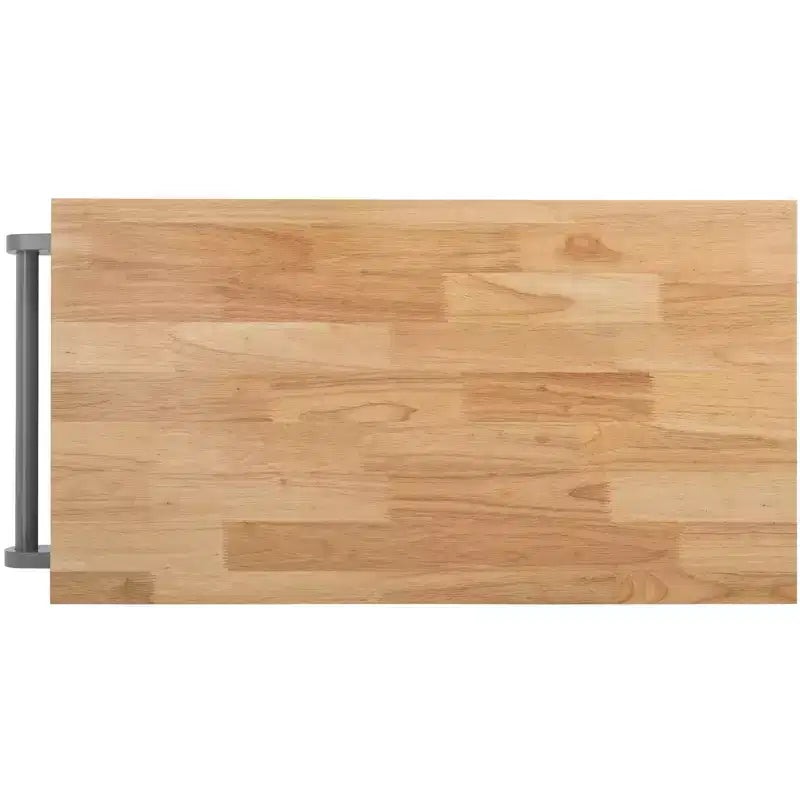 Étagère de rangement à double tiroir et double couche avec porte simple