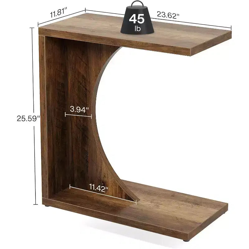 Table d'appoint en C