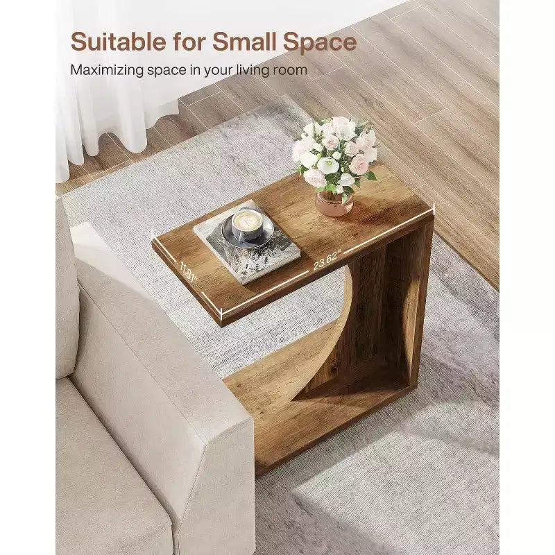 Table d'appoint en C