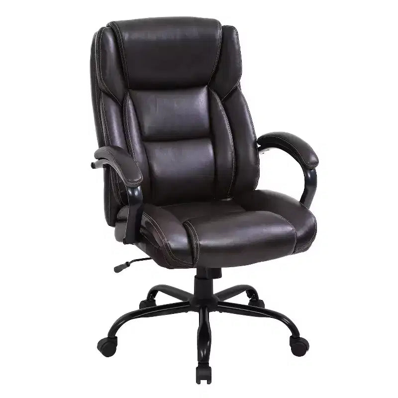 Fauteuil de bureau massant, en cuir PU