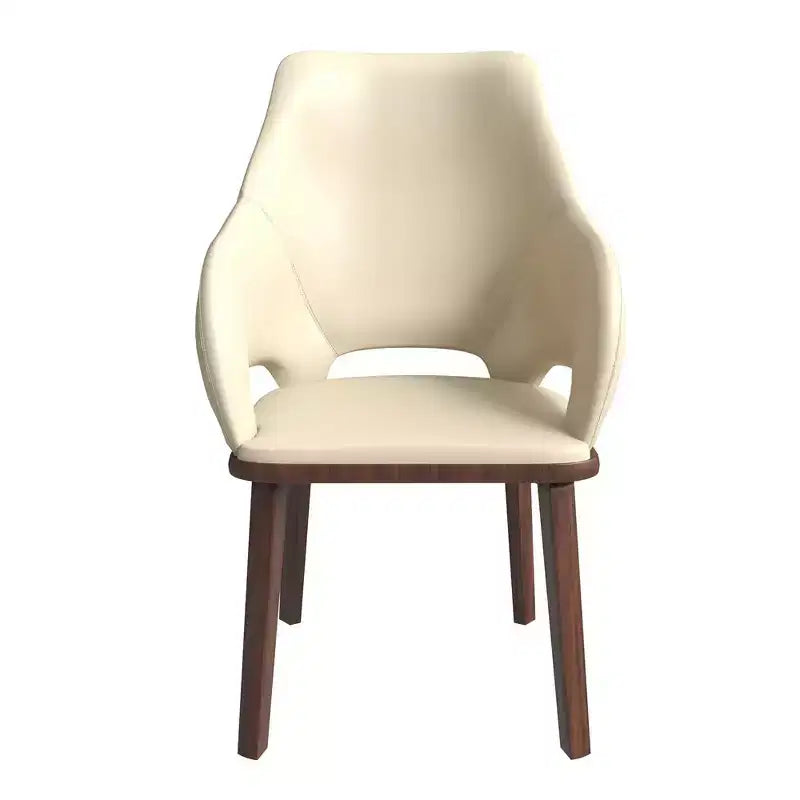 Chaise de salle à manger moderne Collection en brun foncé
