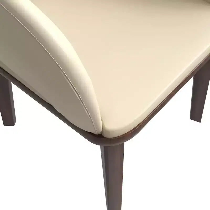 Chaise de salle à manger moderne Collection en brun foncé