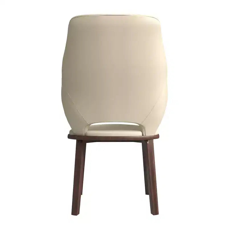 Chaise de salle à manger moderne Collection en brun foncé