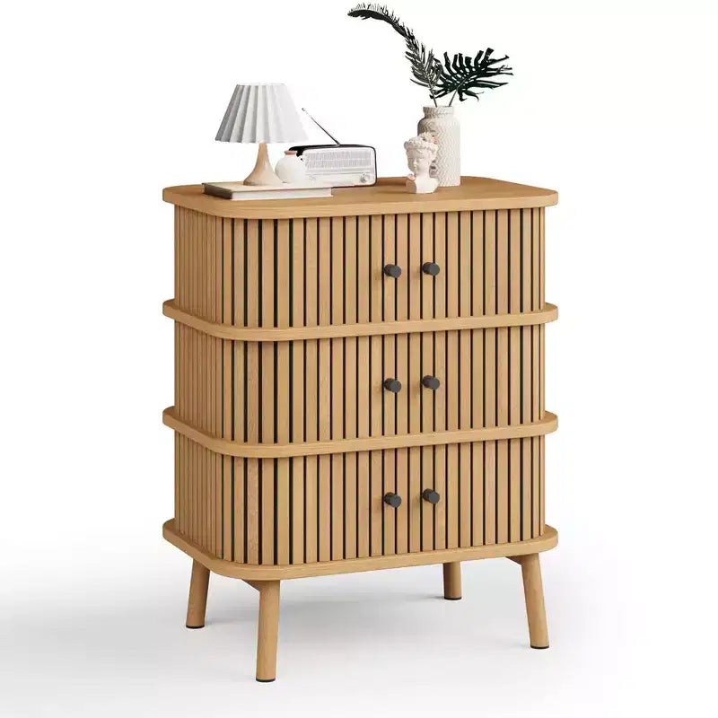 Table de chevet avec rainure